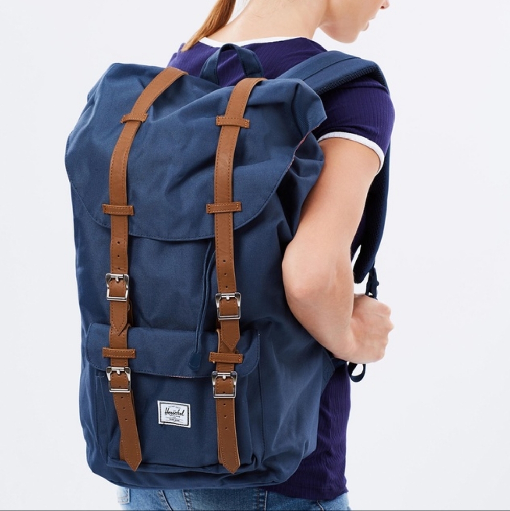 Herschel Little America Blue Backpack